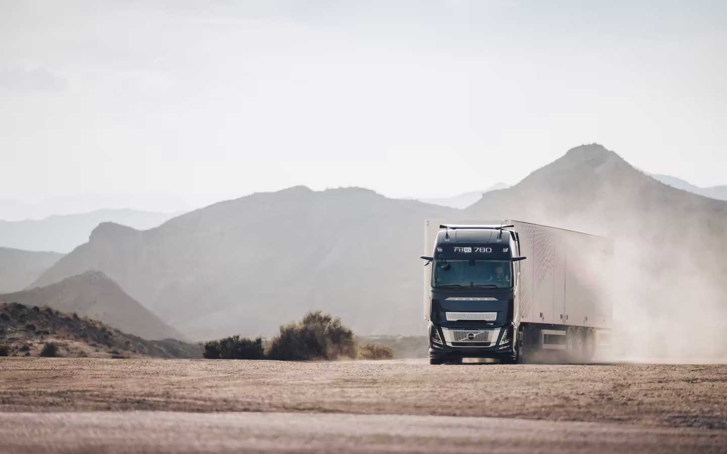 Camion Transports Ciabrini sur une piste